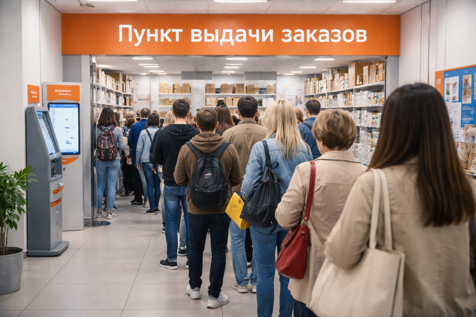 Покупатели стали забирать заказы быстрее