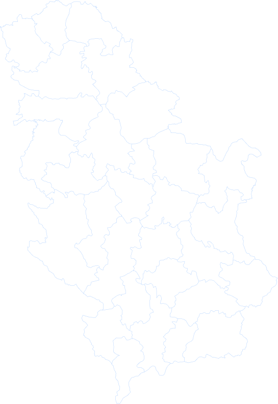 Карта Сербии