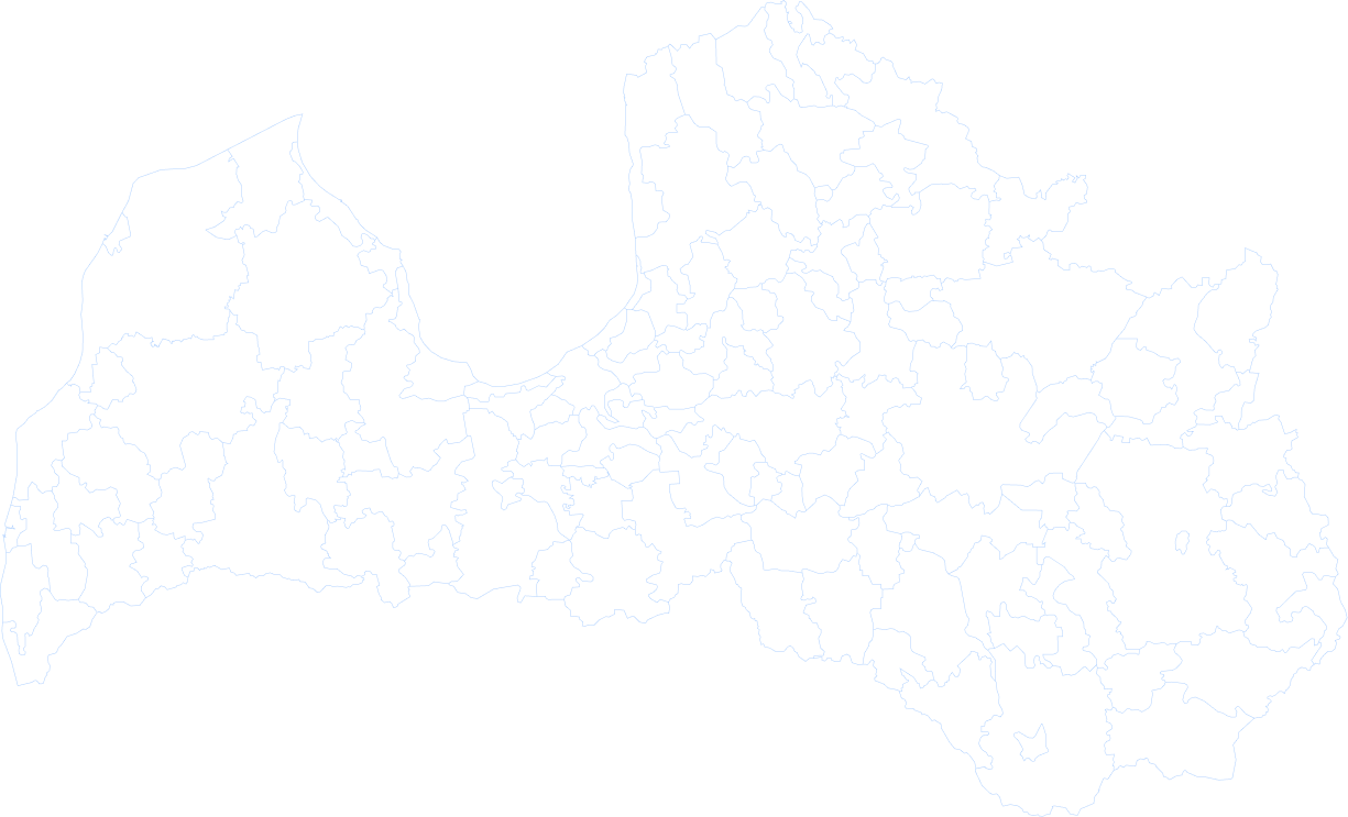 Карта Латвии